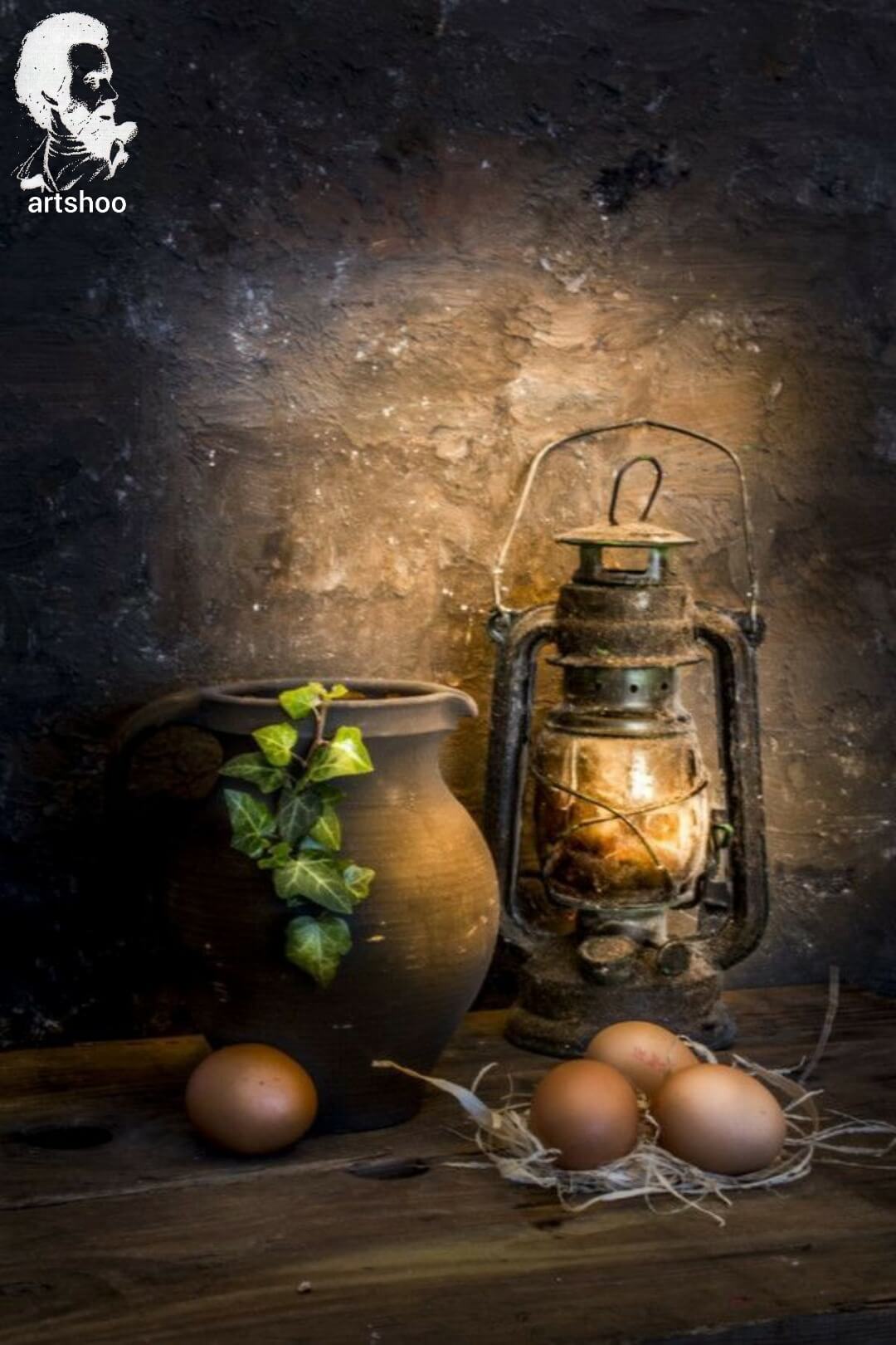 آموزش نقاشی رنگ روغن